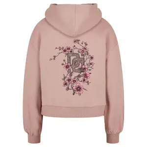 Hoodie Damen Dangerous DNGRS Flowerprint image-1