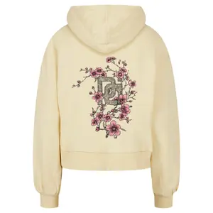 Hoodie Damen Dangerous DNGRS Flowerprint image-1