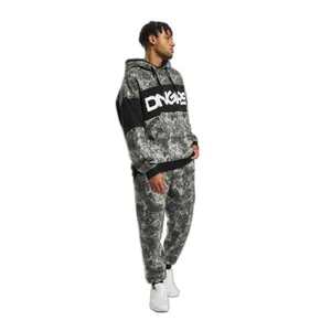 Oversized Hoodie Dangerous DNGRS Marble tiedye image-1