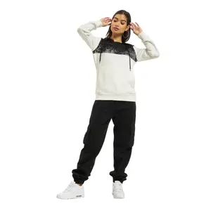 Sweatshirt med huva för kvinnor Dangerous DNGRS Fawn image-1