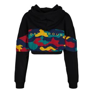 Women's hooded sweatshirt Dangerous DNGRS HideMe image-1