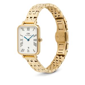 Women's watch Daniel Wellington Quadro Roman Numerals Date 5-link image-1