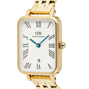 Women's watch Daniel Wellington Quadro Roman Numerals Date 5-link image-3