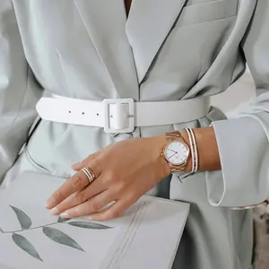 Montre femme Daniel Wellington Iconic Link image-1