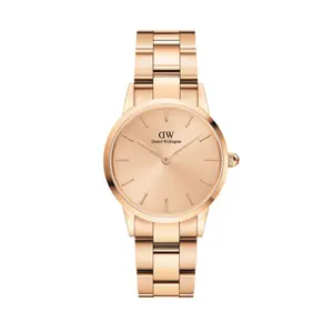 Relógio feminino Daniel Wellington Iconic Link Unitone