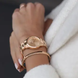 Relógio feminino Daniel Wellington Iconic Link Unitone image-1