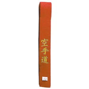 Red belt budō Danrho CEI129T3 Gürtel image-0