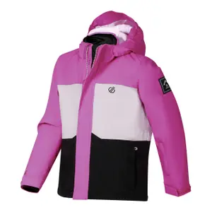 Vandtæt jakke til børn Dare 2B Send It II image-1