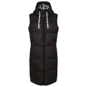 Women's long hooded sleeveless puffer jacket Dare 2B Society image-0