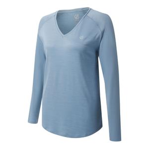 Langarmshirt mit V-Ausschnitt für Damen Dare 2B Discern image-1