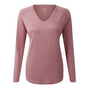 Langarmshirt mit V-Ausschnitt für Damen Dare 2B Discern