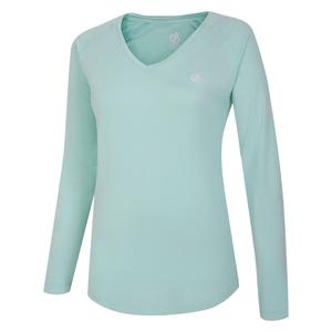 Langarmshirt mit V-Ausschnitt für Damen Dare 2B Discern image-1