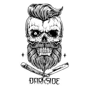 Camiseta Darkside Bearded Skull image-2