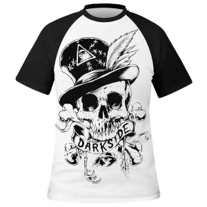 Camiseta Darkside White Voodoo Skull image-0