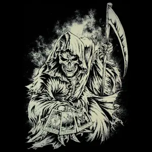 T-shirt Darkside Tarot Reaper image-1