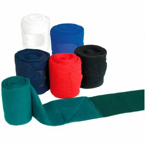 Set of 2 elastic Polo shirt bands for horse and pony Daslö image-0