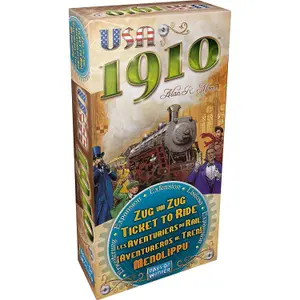 Jeux de société Days of Wonder Les Aventuriers du Rail : USA 1910