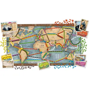 Brettspil: Ticket to Ride - Around the World Days of Wonder image-1