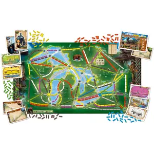 Brettspil: Ticket to Ride - Around the World Days of Wonder image-2