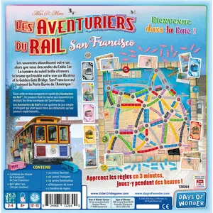 Board games Days of Wonder Les Aventuriers du Rail : San Francisco image-1