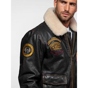 Kožená letecká bunda Daytona 73 Mock image-1