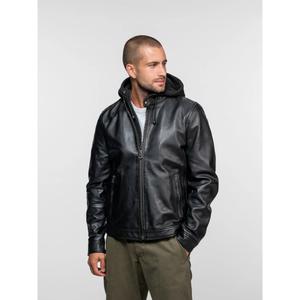 Kožená bunda s kapucí Daytona 73 Shafter image-1