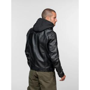 Kožená bunda s kapucí Daytona 73 Shafter image-3