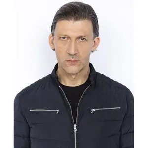 Gesteppte Motorradjacke Schott image-4