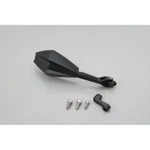 Right-hand rearview mirror abs+aluminum housing rod Daytona image-0