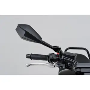 Right-hand rearview mirror abs+aluminum housing rod Daytona image-1