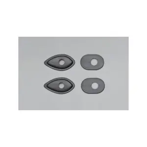 Montageplatte für Blinker Daytona ABS / Honda
