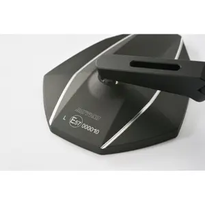 Rétroviseur court, alu marquage E Daytona Type-K/Barend image-2