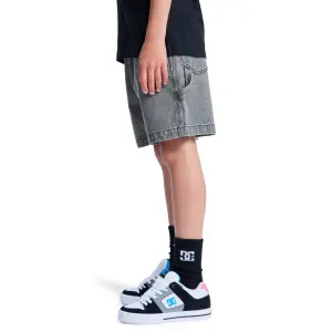 Child jean shorts DC Shoes Carpenter Baggy image-3