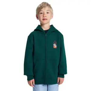 Kinder Kapuzenpullover mit Reißverschluss DC Shoes Burning Dice image-1