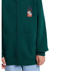 Kinder Kapuzenpullover mit Reißverschluss DC Shoes Burning Dice image-6