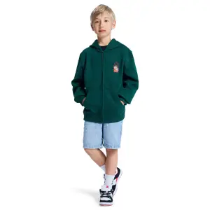Kinder Kapuzenpullover mit Reißverschluss DC Shoes Burning Dice image-2