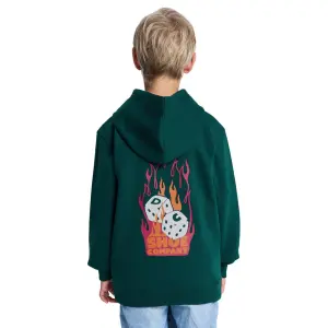 Kinder Kapuzenpullover mit Reißverschluss DC Shoes Burning Dice image-5