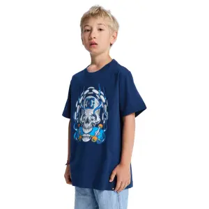Child hoodie DC Shoes Burning Skull image-3