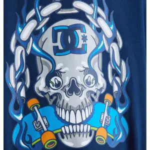 Child hoodie DC Shoes Burning Skull image-6