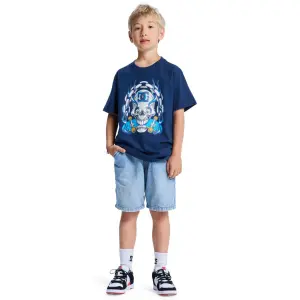 Child hoodie DC Shoes Burning Skull image-2