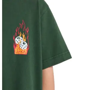 Children's T-shirt DC Shoes Burning Dice image-5