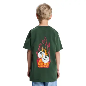 Children's T-shirt DC Shoes Burning Dice image-4