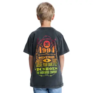 Children's T-shirt DC Shoes Shape Or Destroy image-4