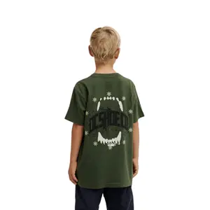 Children's T-shirt DC Shoes Wide Open image-4