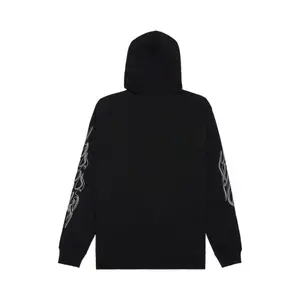 Hooded Sweatshirt DC Shoes Side Flame image-3