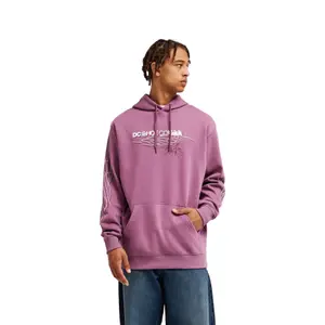 Hooded Sweatshirt DC Shoes Side Flame image-2