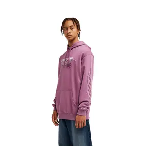 Hooded Sweatshirt DC Shoes Side Flame image-5