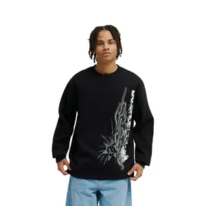 Sweatshirt DC Shoes Side Flame Crew image-1