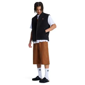 Short DC Shoes Stressed 5 Pocket image-4