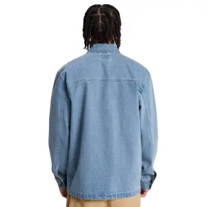 Long-sleeve denim overshirt DC Shoes Hawkshaw image-4